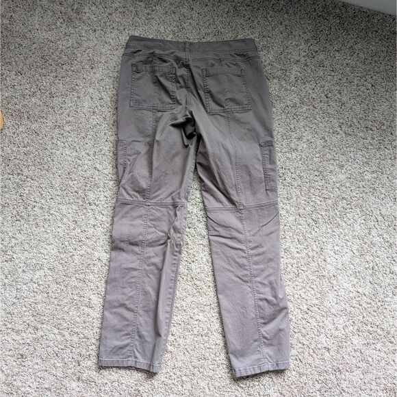 LOFT Brown Cargo Pants | Women’s 8 | Mid Rise | Straight Leg Trousers - Picture 4 of 4